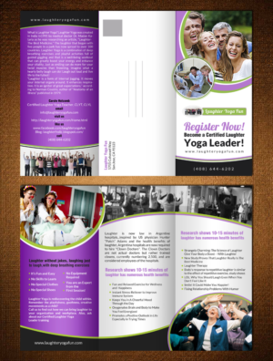 Flyer Design by creative.bugs for Laughter Yoga Fun | Design: #9223563