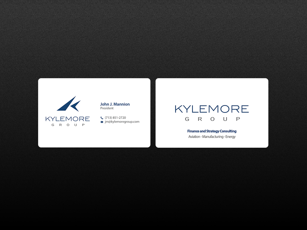 Business Card Design by Creations Box 2015 for Kylemore Group LLC | Design #9344553