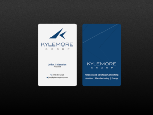 Design de Carte de Visite par Creations Box 2015 pour Kylemore Group LLC | Design : #9344567