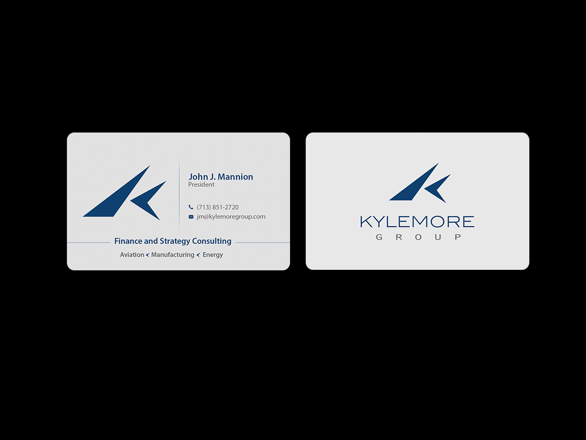 Business Card Design by Creations Box 2015 for Kylemore Group LLC | Design #9344571