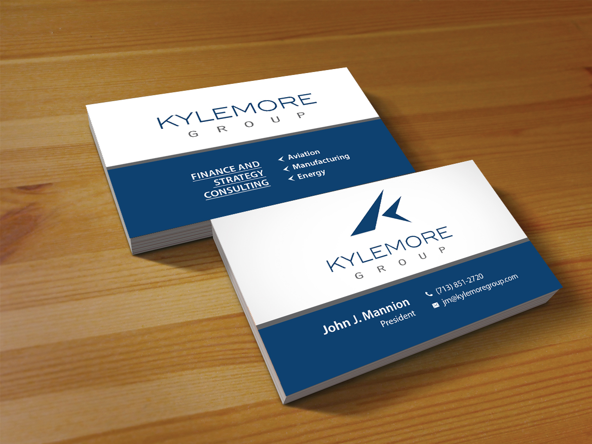 Business Card Design by Creations Box 2015 for Kylemore Group LLC | Design #9344573