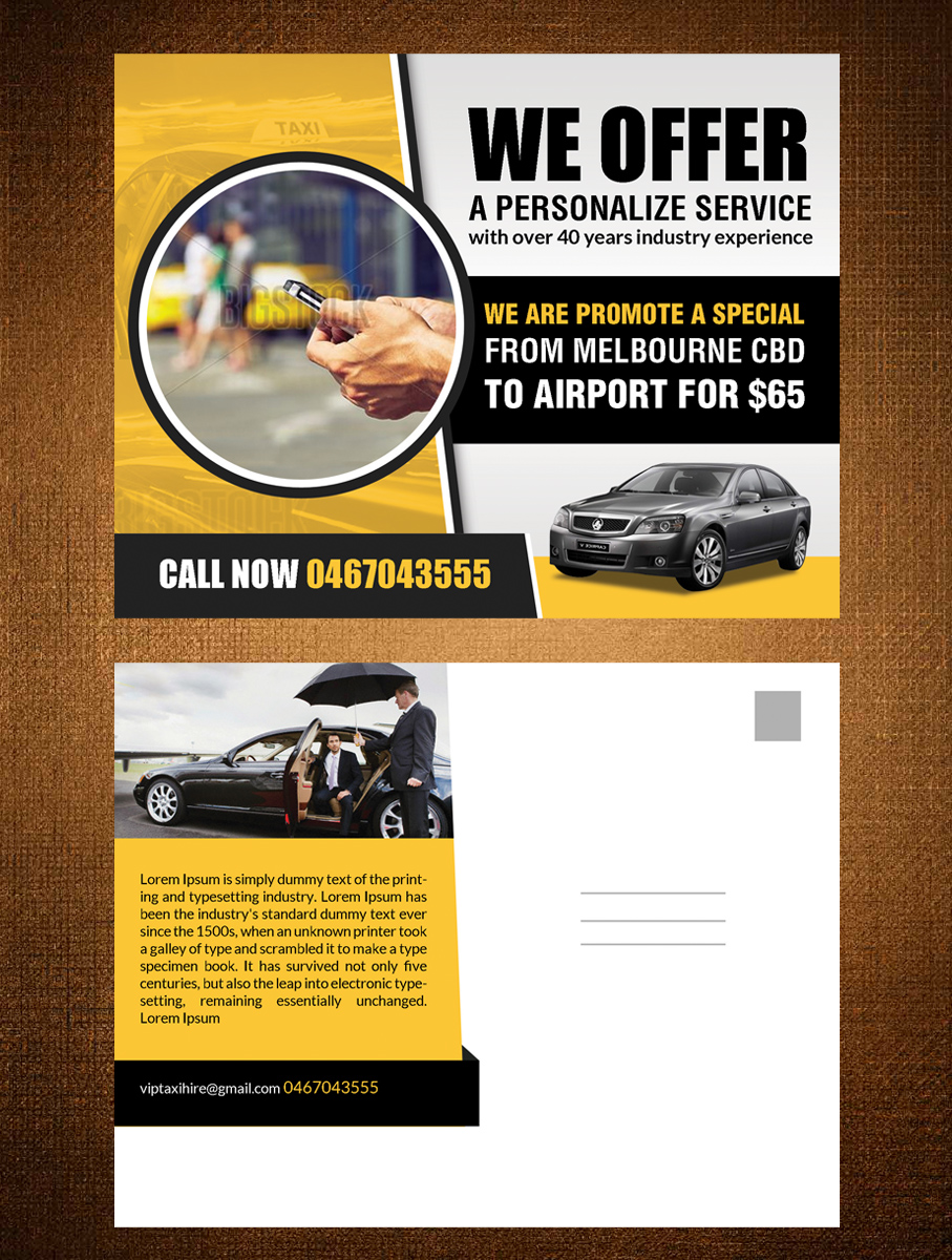 Postcard Design by creative.bugs for this project | Design #9225101