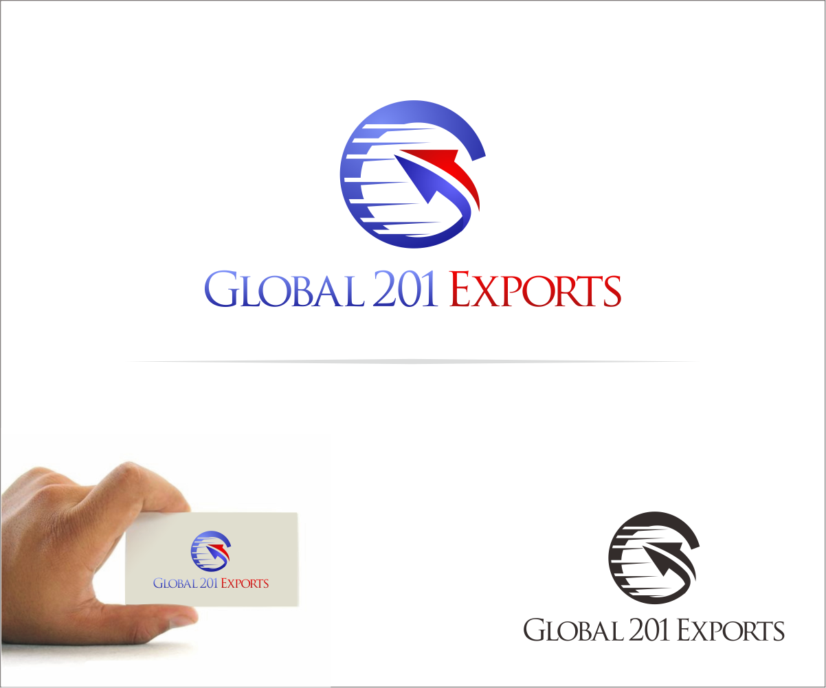Diseño de Logo por haszart para Global 201 Exports | Diseño #9235728