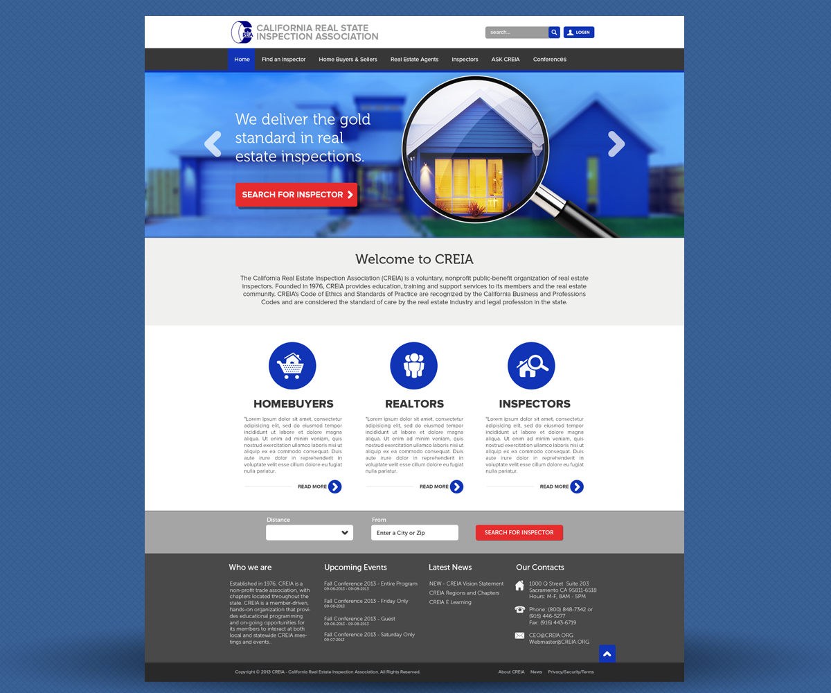 Web-Design von Crame für dieses Projekt | Design #2031019