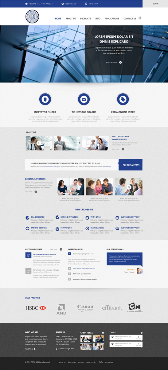 Web Design by Silverfox Studio for this project | Design #2097055