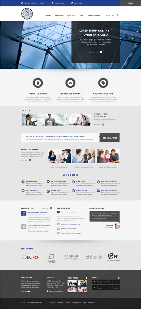 Web Design by Silverfox Studio for this project | Design #2097056