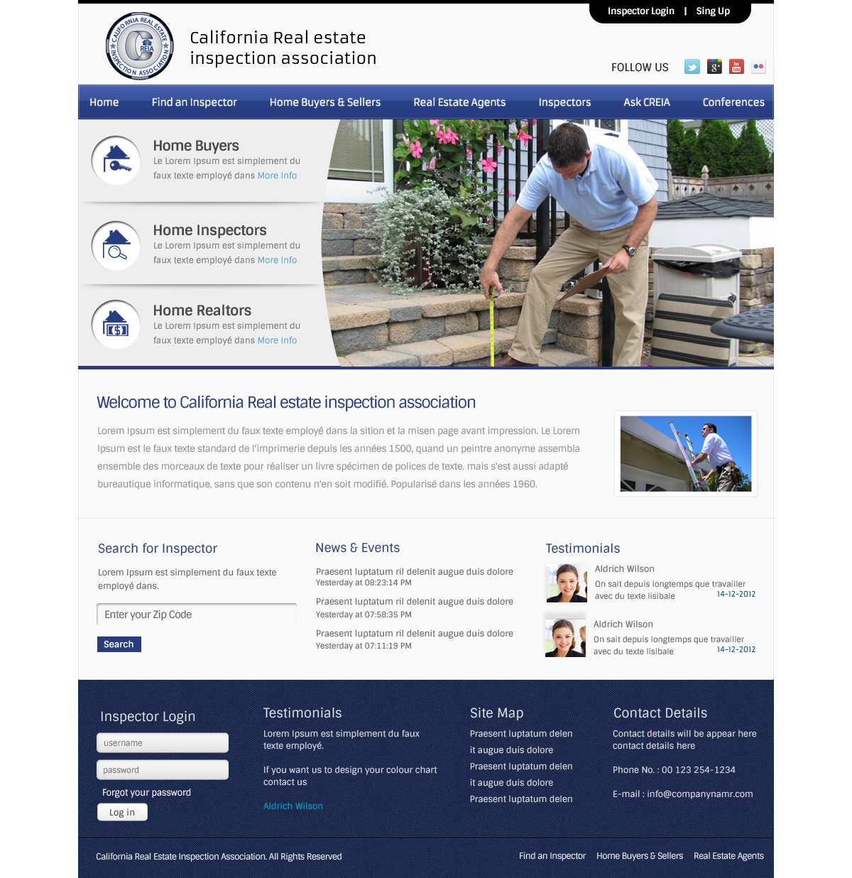 Web Design by OM for this project | Design #2065504