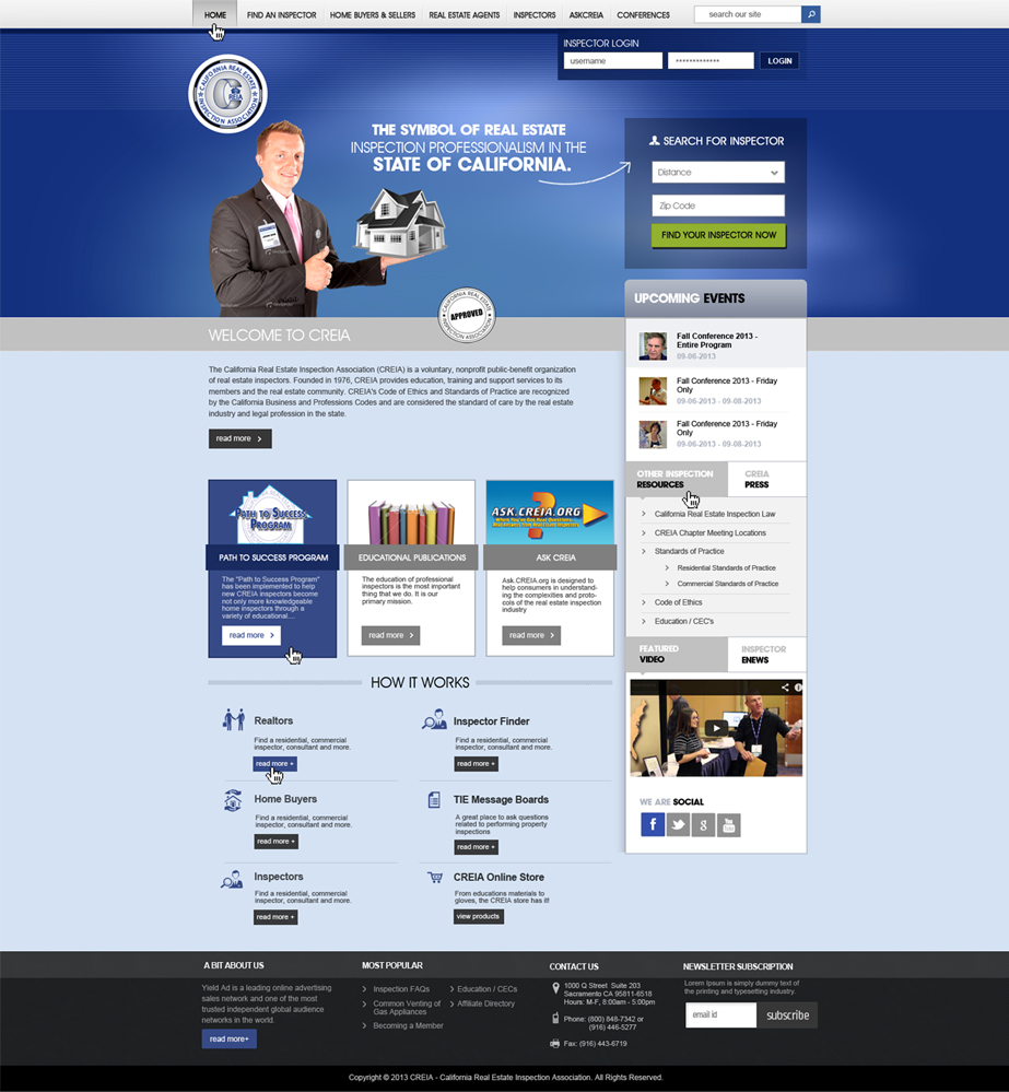 Web Design by dp for this project | Design #2039710