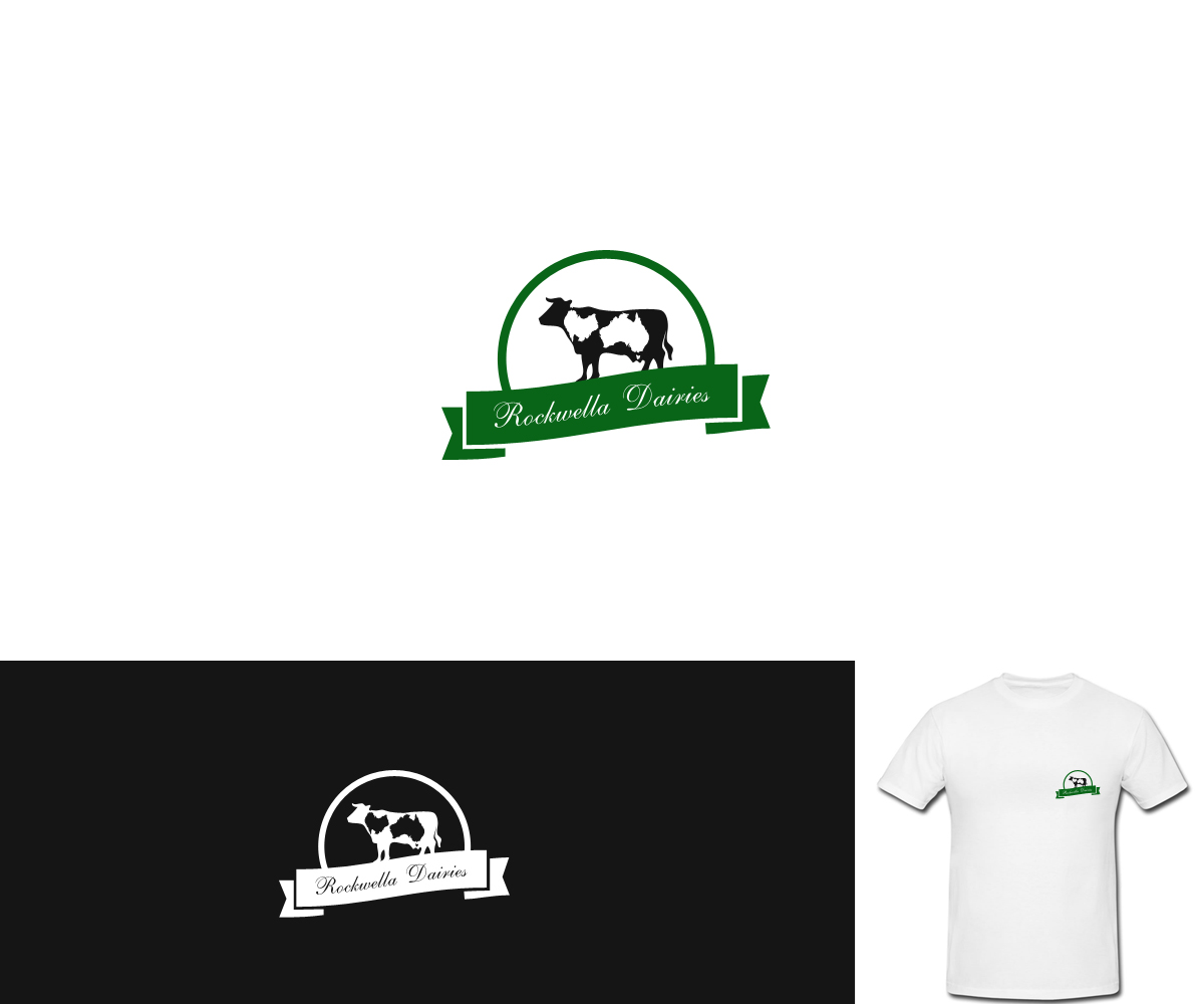 Logo Design by Triple22A for Rockwella Dairies | Design #9325067