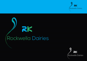 Logo Design by Zeeshan Ali for Rockwella Dairies | Design: #9277273