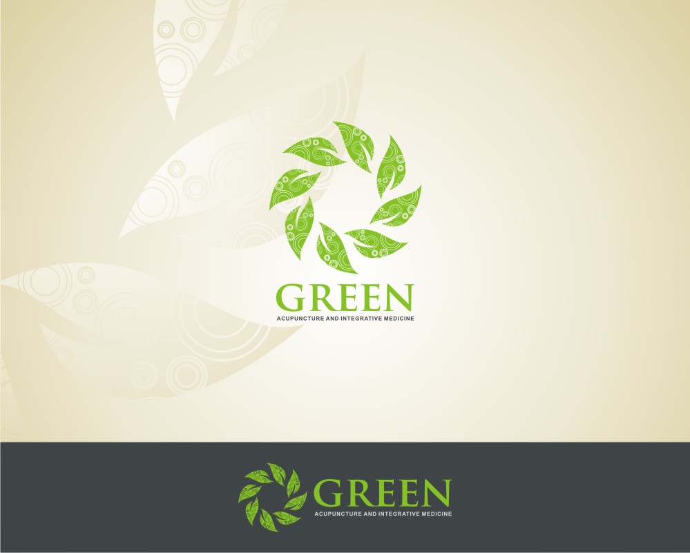 Logo Design by Dyoz for Green Acupuncture & Integrative Medicine | Design #2046202