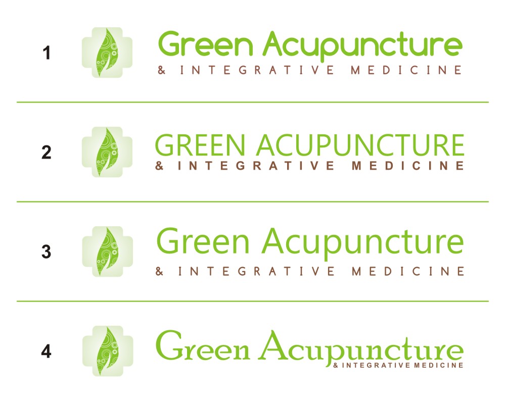 Logo Design by Dyoz for Green Acupuncture & Integrative Medicine | Design #2090377