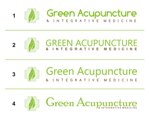 Logo Design by Dyoz for Green Acupuncture & Integrative Medicine | Design: #2090377