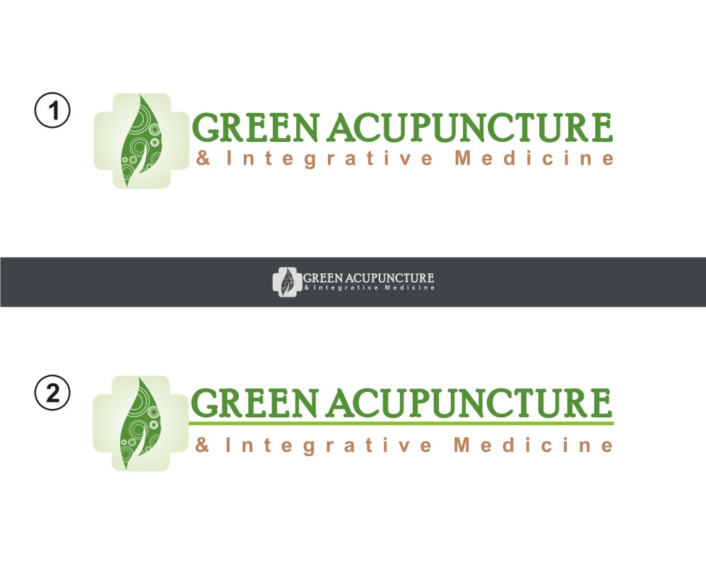 Logo Design by Dyoz for Green Acupuncture & Integrative Medicine | Design #2155194