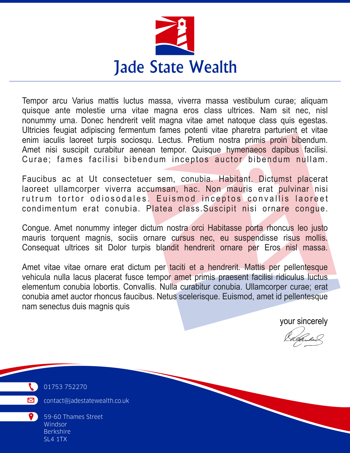 Stationery Design by Mahe for Jade State Wealth Limited | Design #9219563