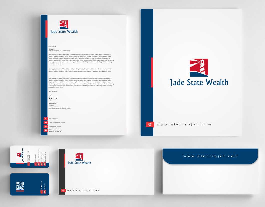 Stationery Design by Imtiaz super for Jade State Wealth Limited | Design #9216025