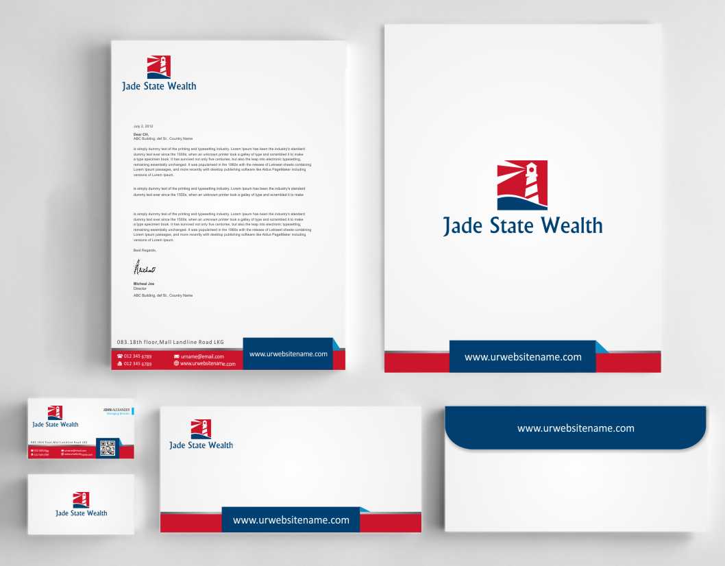 Stationery Design by Imtiaz super for Jade State Wealth Limited | Design #9216041