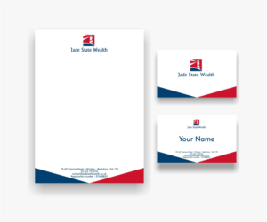 Stationery Design by dreams &amp; reality for Jade State Wealth Limited | Design #9229510