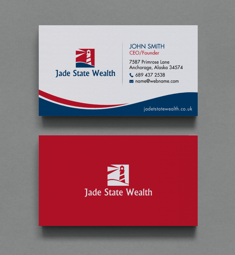 Diseño de Papelería por chandrayaan.creative para Jade State Wealth Limited | Diseño #9223801