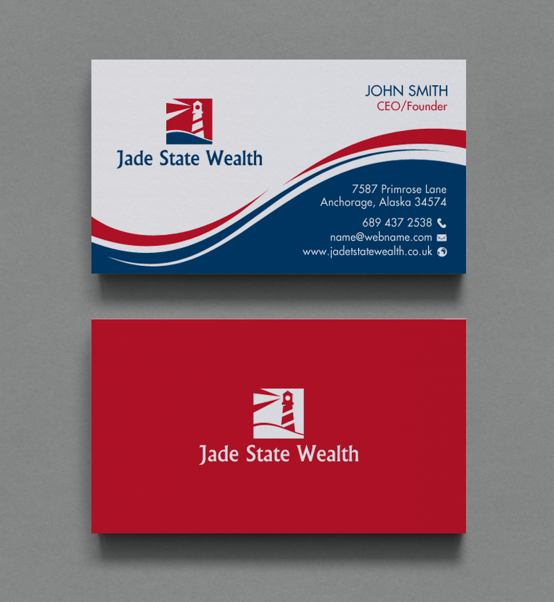 Stationery Design by chandrayaan.creative for Jade State Wealth Limited | Design #9223842