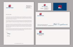 Stationery Design by chandrayaan.creative for Jade State Wealth Limited | Design: #9226824