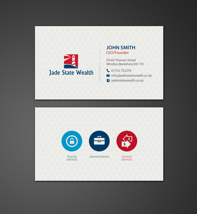 Stationery Design by chandrayaan.creative for Jade State Wealth Limited | Design #9236463