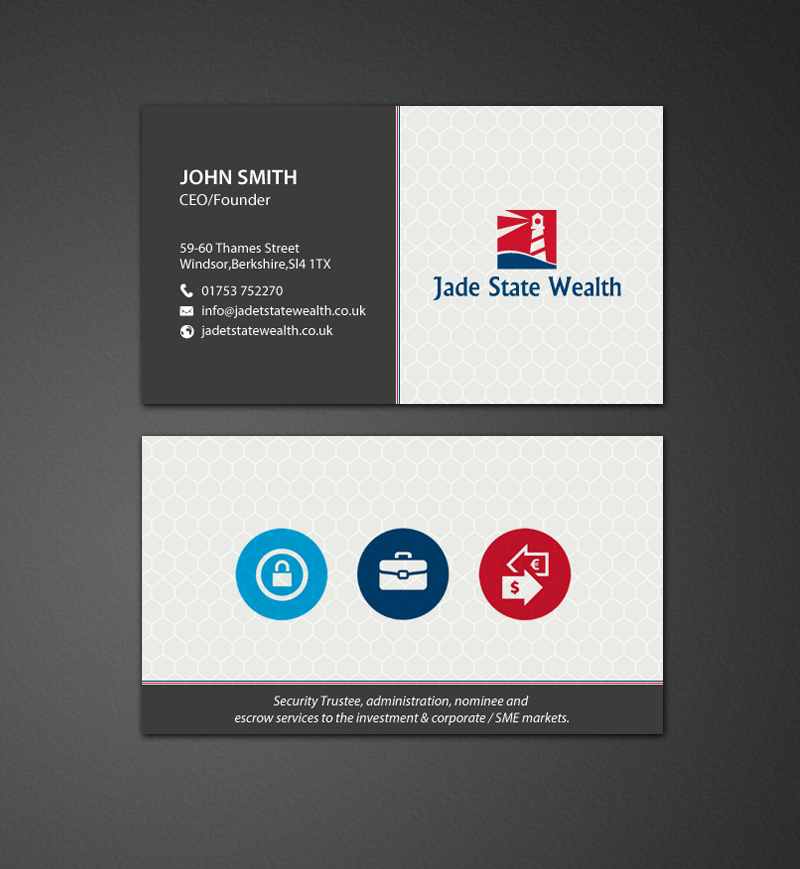 Stationery Design by chandrayaan.creative for Jade State Wealth Limited | Design #9236466