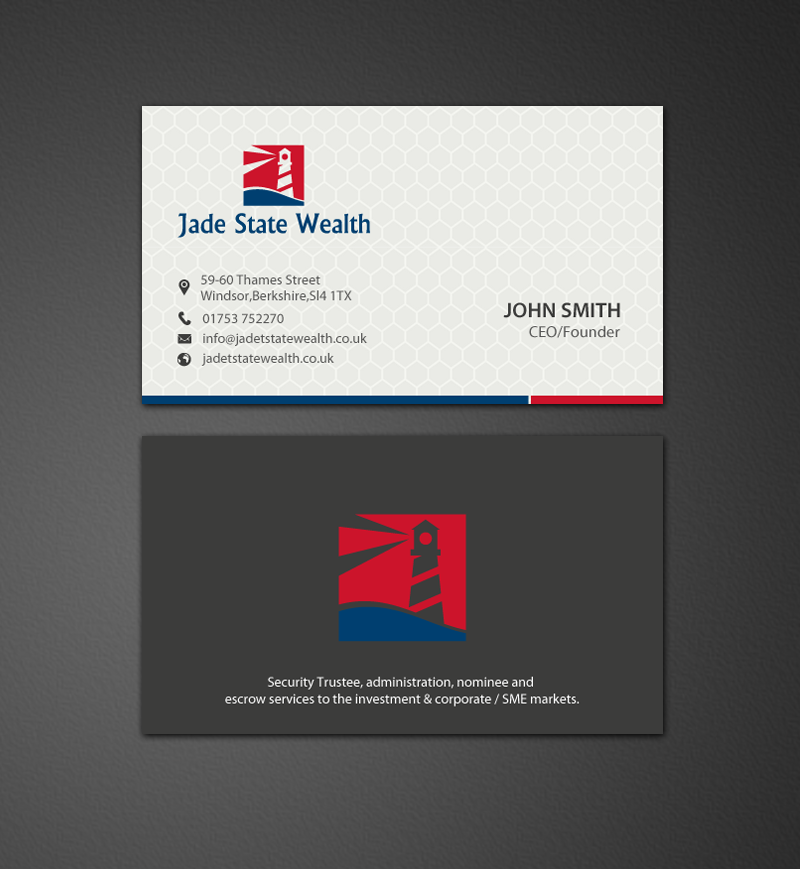 Stationery Design by chandrayaan.creative for Jade State Wealth Limited | Design #9236468