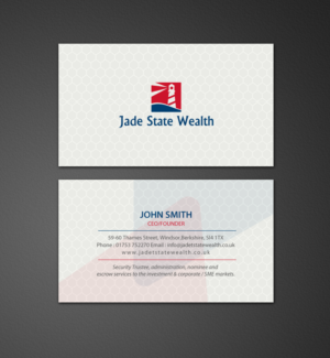 Design de Papeterie par chandrayaan.creative pour Jade State Wealth Limited | Design : #9236470