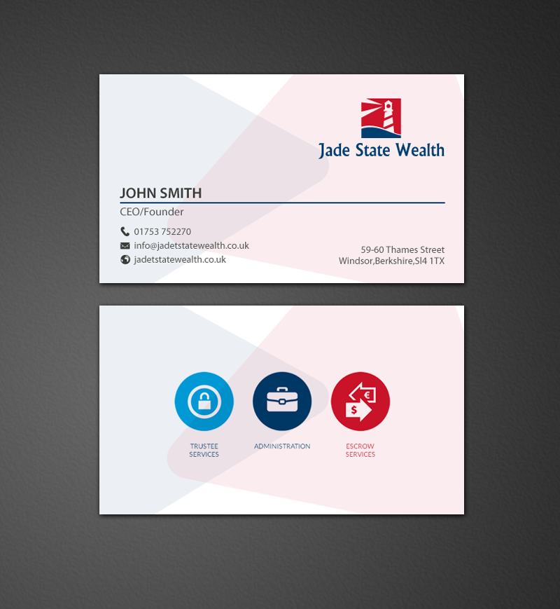 Stationery Design by chandrayaan.creative for Jade State Wealth Limited | Design #9265764