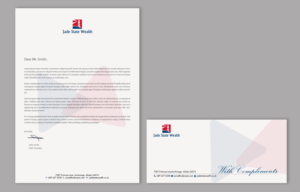 Design de Papeterie par chandrayaan.creative pour Jade State Wealth Limited | Design : #9265766