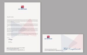 Design de Papeterie par chandrayaan.creative pour Jade State Wealth Limited | Design : #9274571