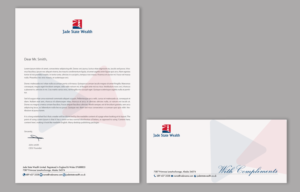 Design de Papeterie par chandrayaan.creative pour Jade State Wealth Limited | Design : #9274574