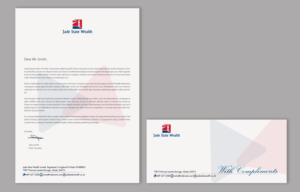 Design de Papeterie par chandrayaan.creative pour Jade State Wealth Limited | Design : #9288366