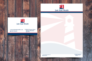 Stationery Design by Black Machine Grafx for Jade State Wealth Limited | Design: #9209700