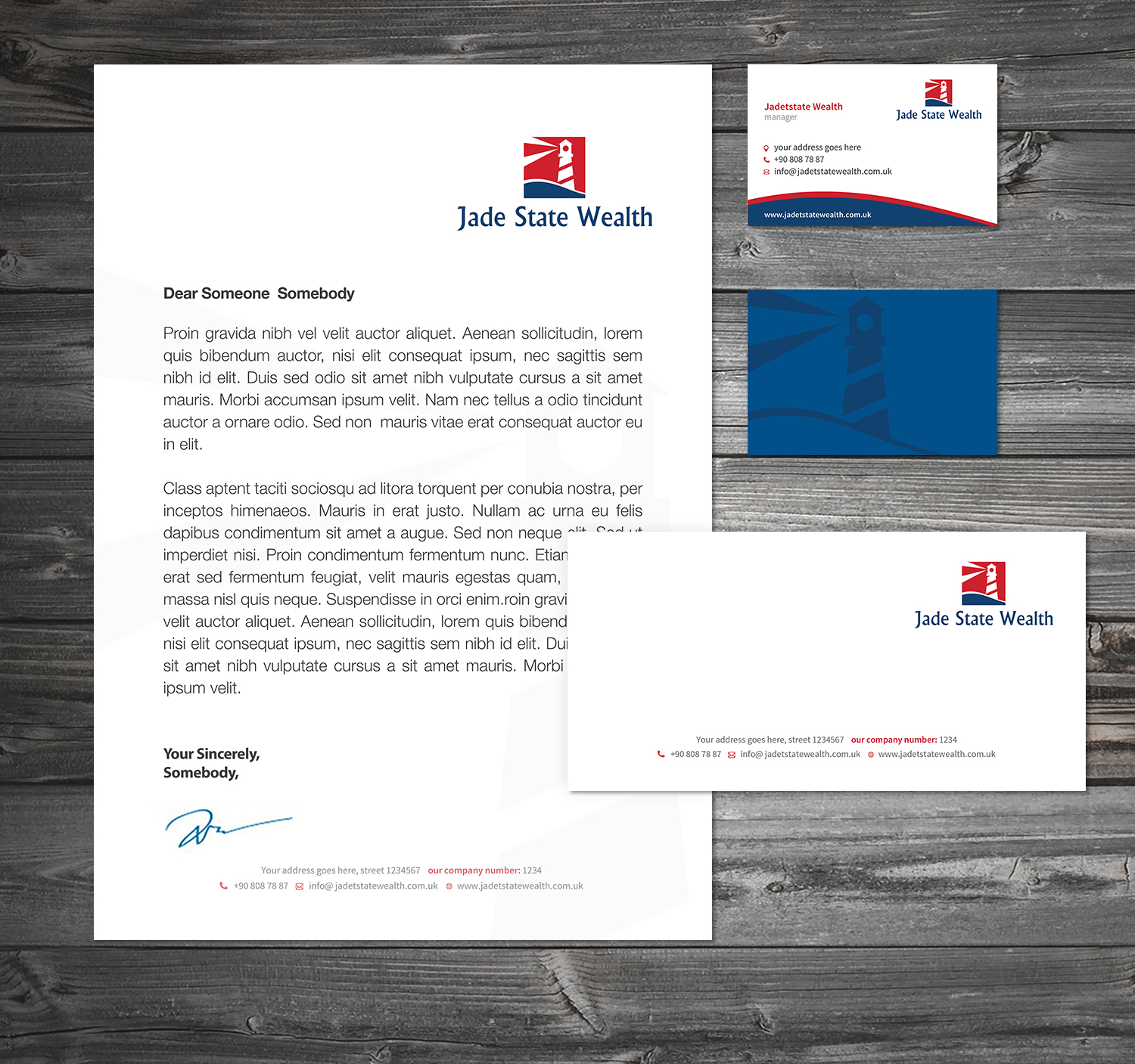 Stationery Design by Mulugeta for Jade State Wealth Limited | Design #9224111