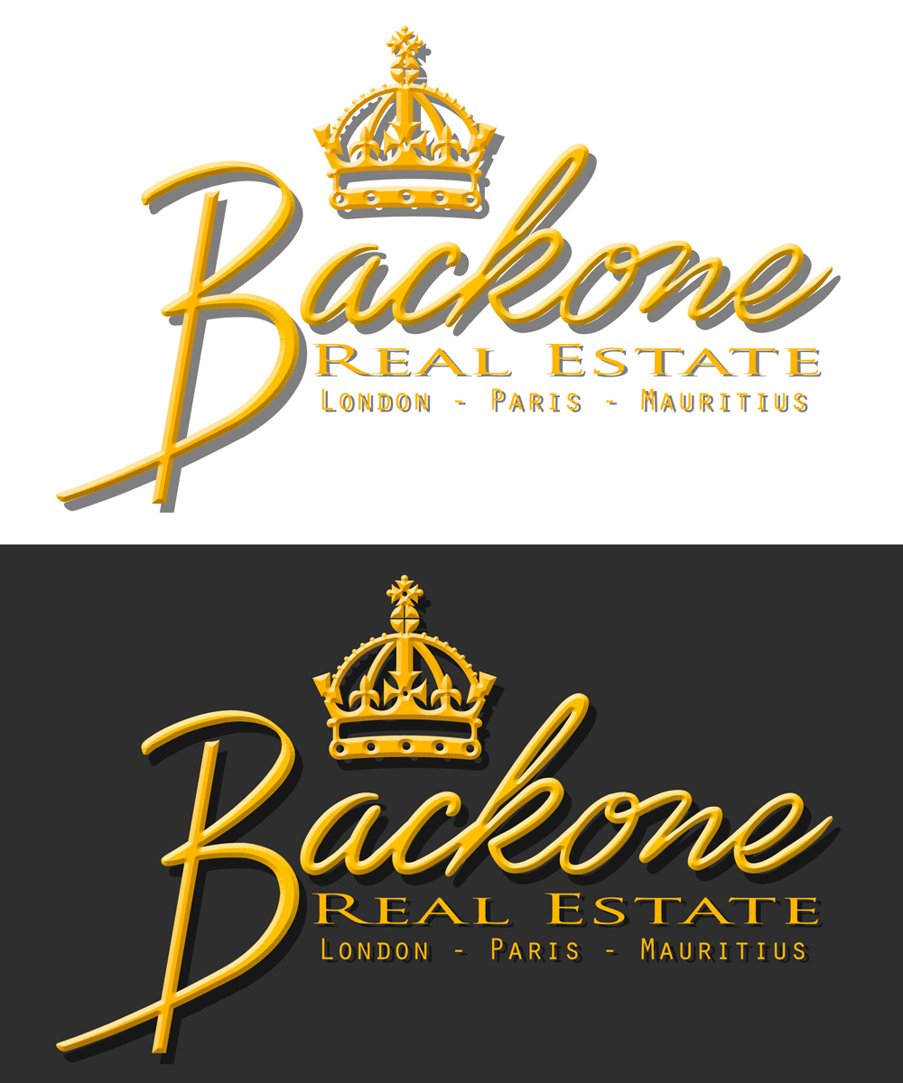Logo Design by zoxo69 for Backone Real Estate | Design #9211756
