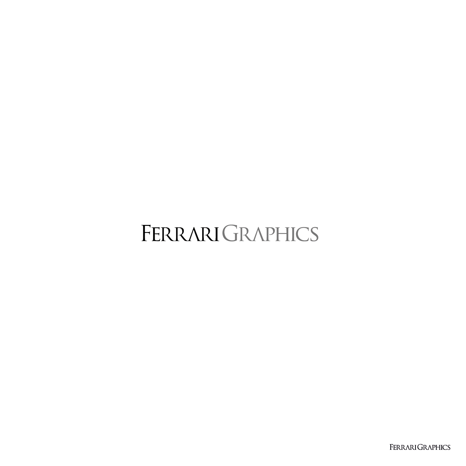 Logo Design by maerdlegna for Ferrari Graphics | Design #9291294