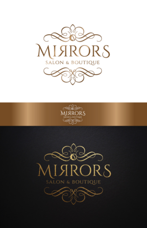 Mirrors Salon & Boutique | Logo Design by AHGDesign