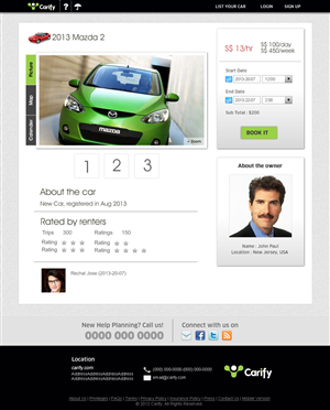 Web Design by DesignCreativity4you for this project | Design: #2119691