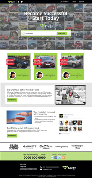 Web Design by DesignCreativity4you for this project | Design: #2124462