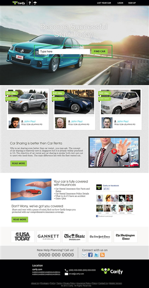 Web Design by DesignCreativity4you for this project | Design: #2128882