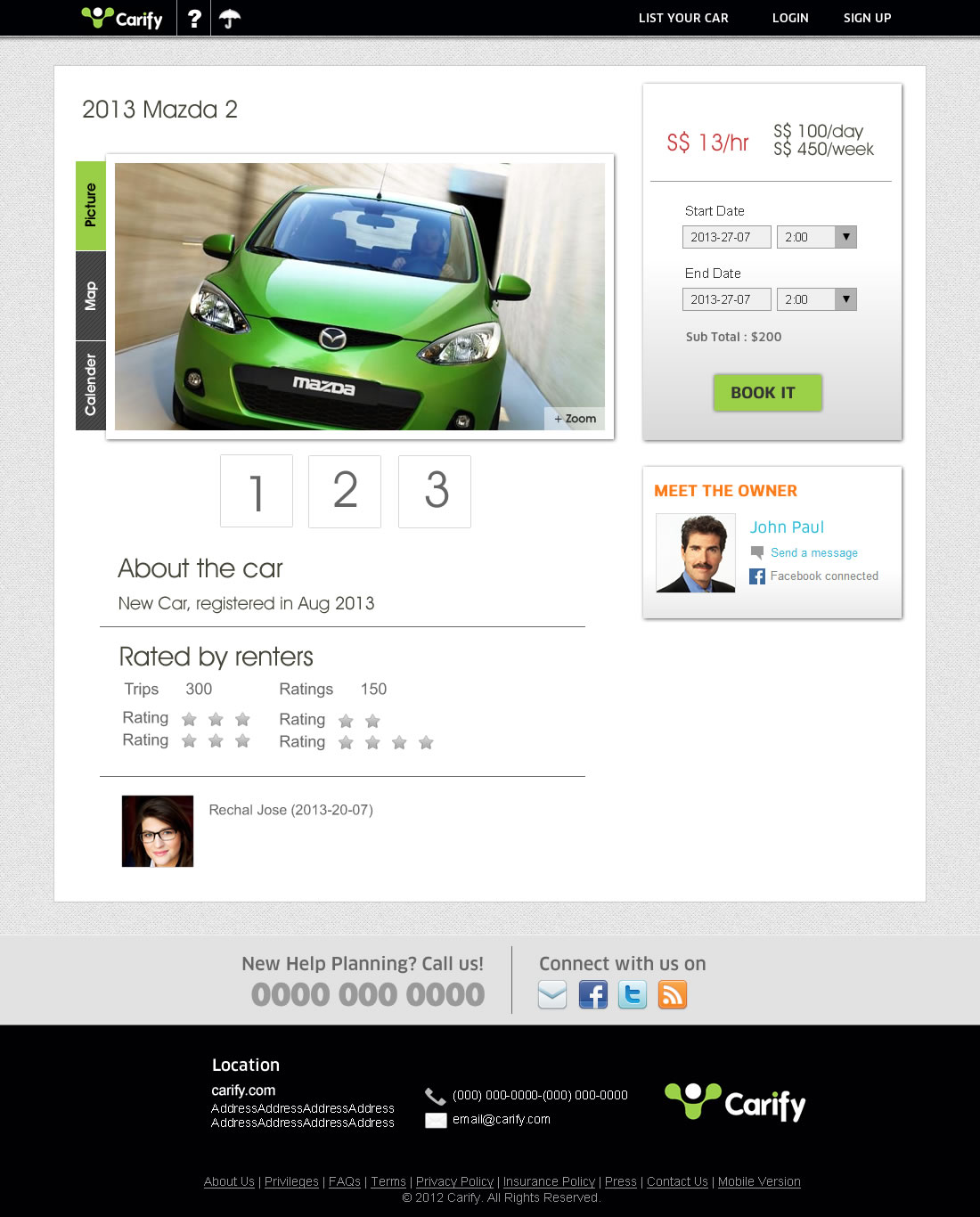 Web Design by DesignCreativity4you for this project | Design #2128888