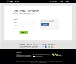 Web Design by DesignCreativity4you for this project | Design: #2128892