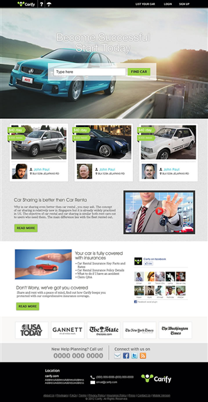 Web Design by DesignCreativity4you for this project | Design: #2134530
