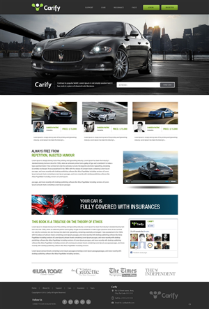 Web Design by pb for this project | Design: #2094626