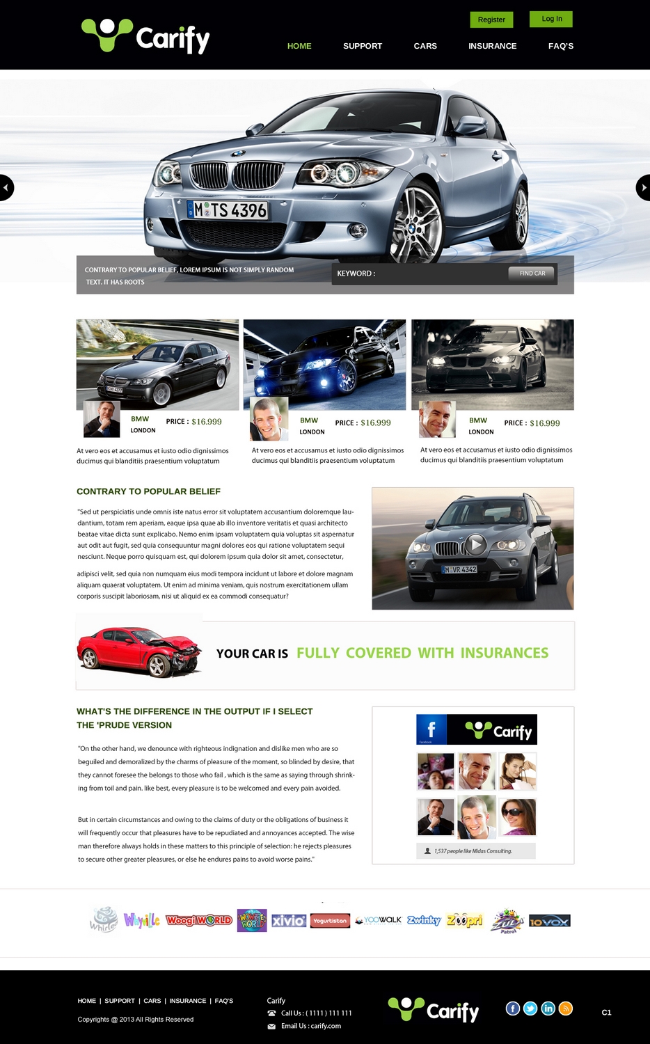 Web Design by pb for this project | Design #2100436