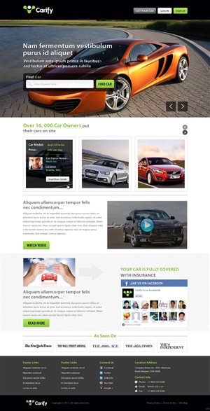 Web Design by pb for this project | Design: #2104498