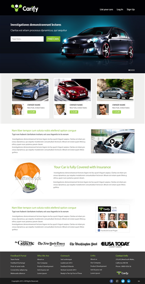 Web Design by pb for this project | Design: #2104500