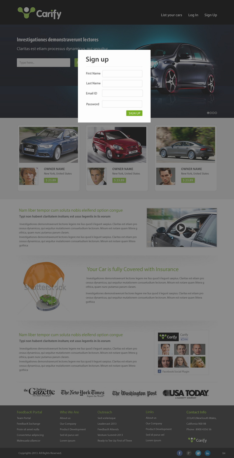 Web Design by pb for this project | Design #2104501